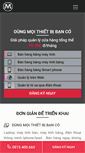 Mobile Screenshot of maybanhang.net